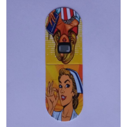 Magnetic Bookmark SB681 , 15 Pcs, ( two side different picture ) .