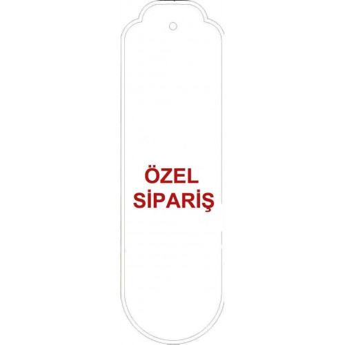 SİP04 , 1.000 adet Özel Sipariş PÜSKÜLLÜ Arkası Mıknatıslı Kitap Ayracı , 4 cm * 14 cm