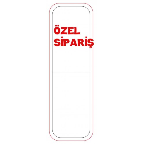 SİP65 , 500 adet Özel Sipariş Orta Mıknatıslı Ayraç , 2 * ( 3.1 cm * 5.4 cm )