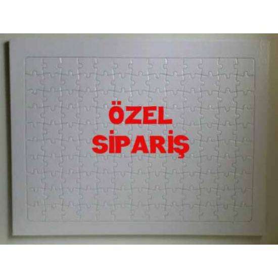 SİP62 , 2 adet Özel Sipariş  PUZZLE ( A/3 ebat , 130 parça ) , HIZLI ÜRETİM , 3 GÜNE TESLİM .