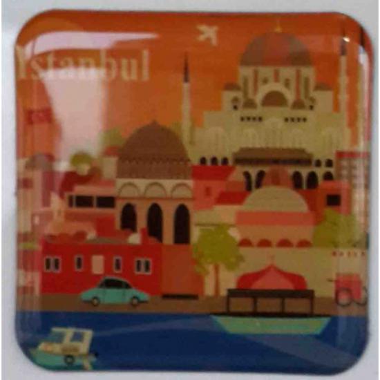 Şeffaf Damla Magnet SMDK05 , 5 Adet ( 5 cm * 5 cm )