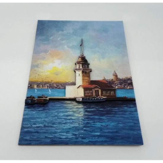 Tahta Poster Kabartmalı TPKB006 , 1 Adet , ( 20 cm * 30 cm )