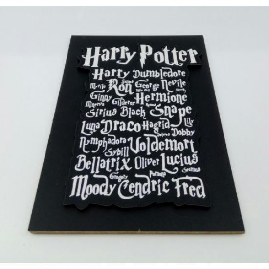 Tahta Poster Kabartmalı TPKB049 , 1 Adet , ( 20 cm * 30 cm )
