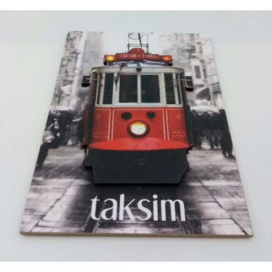 Tahta Poster Kabartmalı TPKM053 , 1 Adet , ( 15 cm * 21 cm )