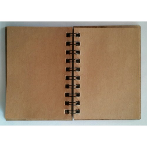 Sublimasyon Tahta Kapaklı El İşi Defter SUBD01 , 50 Adet  ( 11 cm * 14,5 cm )