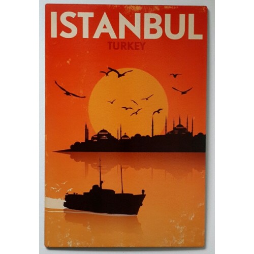 Tahta Poster TPB109 , 1 Adet , ( 20 cm * 30 cm )